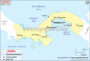 Panama Cities Map