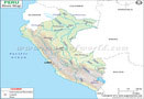Peru River Map