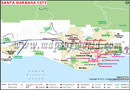 Santa Barbara Map