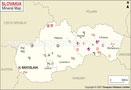 Slovakia Mineral Map