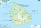 Sri Lanka River Map