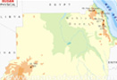 Sudan Physical Map