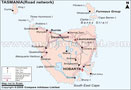 Tasmania Road Map