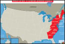13 colonies that allowed slavery