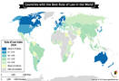 What countries have the best Rule of Law