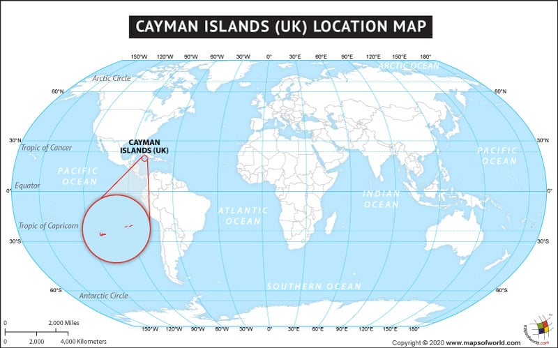 Where Is Cayman Islands Location Map Of Cayman Islands