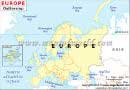 Europe Outline Map