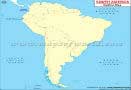 South America Outline Map