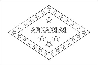 Blank Arkansas Flag