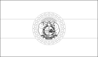 Blank Missouri Flag