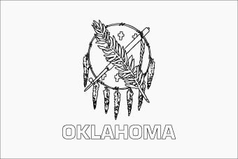 Blank Oklahoma Flag