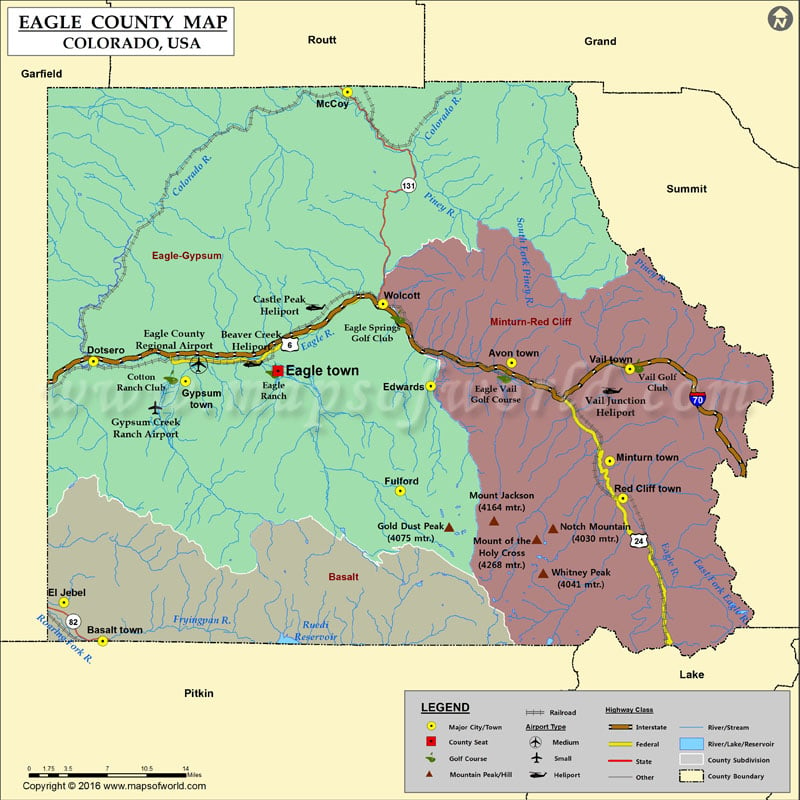 Eagle County Map Colorado Map Of Eagle County Co