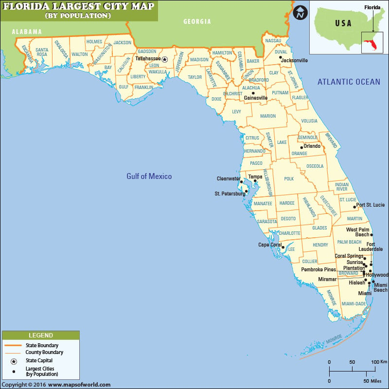 10 largest cities in florida