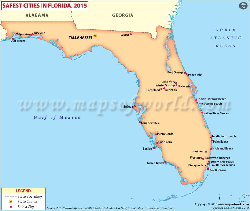 Safest Cities in Florida