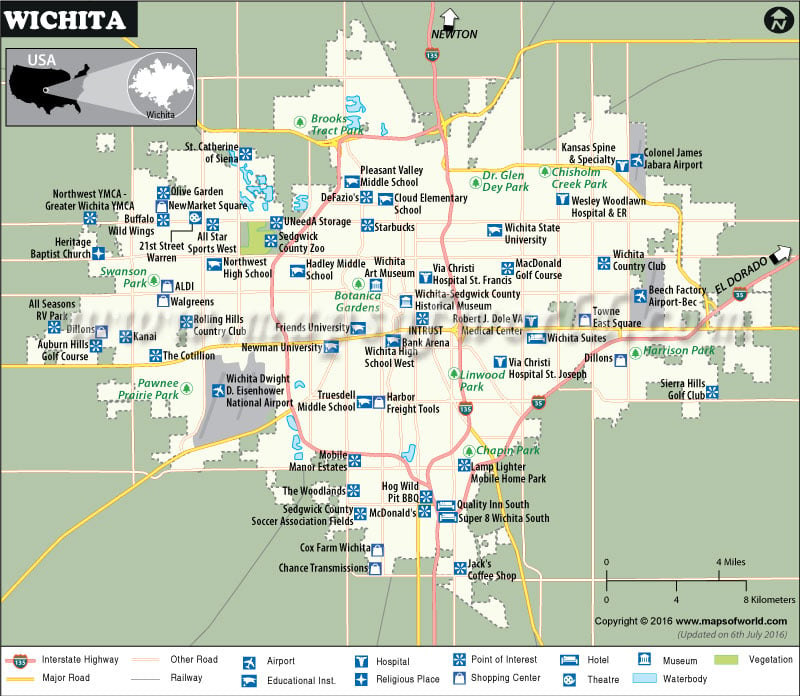 Wichita Map