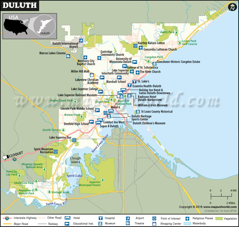Duluth Map