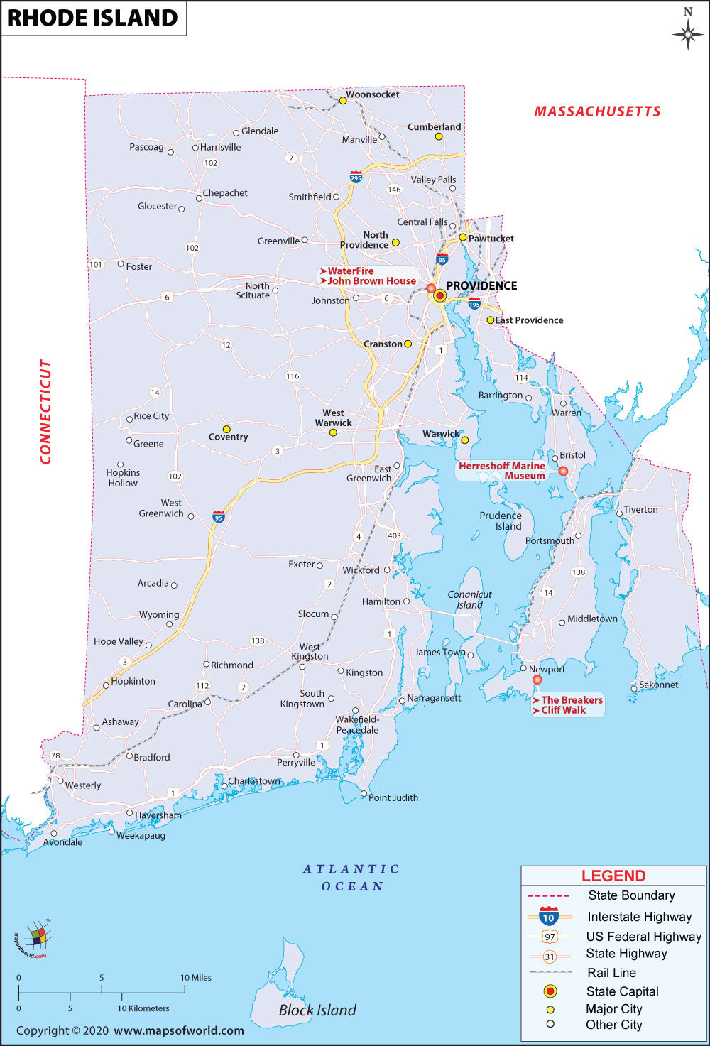 map of rhode island Rhode Island Map Map Of Rhode Island Ri Map