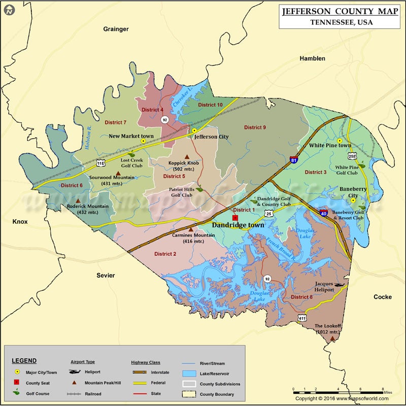 Download Jefferson County Alabama Map By Zip Code