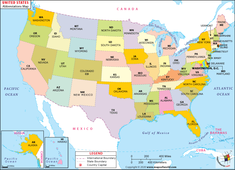 United States Map And Satellite Image