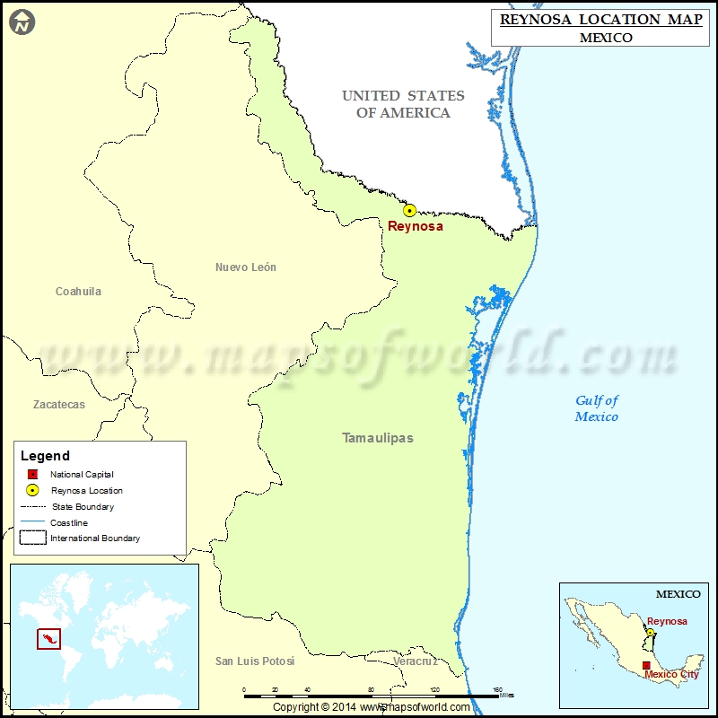 Where Is Reynosa Location Of Reynosa In Mexico Map Where Is Reynosa Location Of Reynosa In Mexico Map
