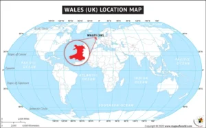Wales map