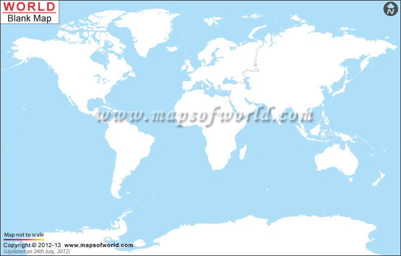 Blank World Map