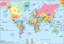 World Map in Spanish World Map in Spanish