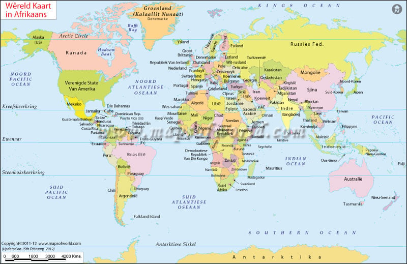 Wereld Kaart