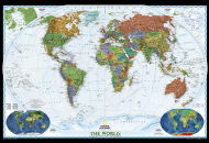 World Decorator Wall Map